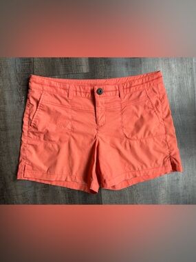 Athleta Coral Orange Women's Shorts Size 10